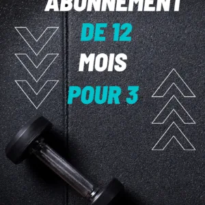 Programme de 12 Mois Pour 3